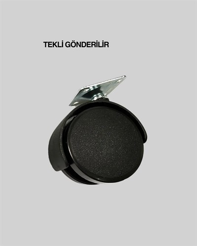 Mobilya Tekerleği 6 cm Kilitsiz Tekli Satış