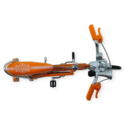 Model Araçlar - 1:8 Metal Retro Pinokyo Bisiklet - Die -Cast 17 cm