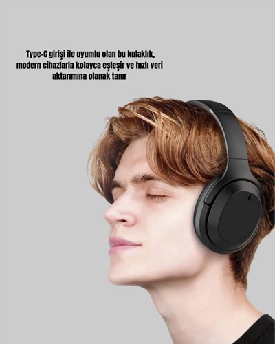 Modern Cihazlarla Uyumlu Kablolu Kulaklık – Yüksek Ses Kalitesi, Gürültü Azaltıcı Mikrofon