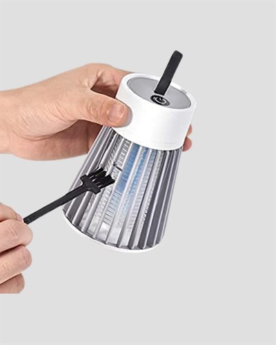 Mor Işıklı Şarjlı Böcek Öldürücü Lamba – Ev, Balkon ve Kamp Kullanımına Uygun