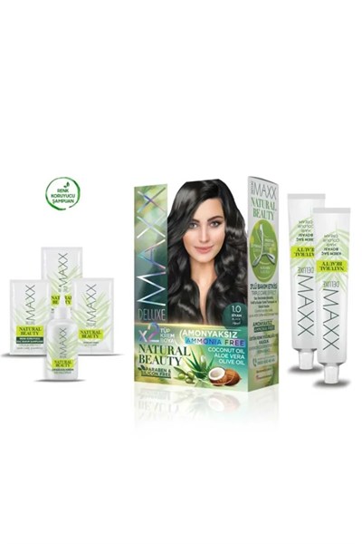 Natural Beauty Amonyaksız Saç Boyası 1.0 Siyah