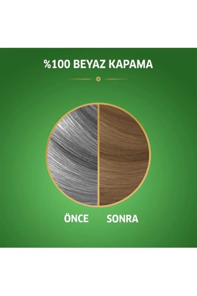 Naturals Saç Boyası Açık Küllü Kumral 8/1