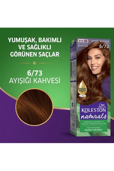 Naturals Saç Boyası Ayışığı Kahvesi 6/73