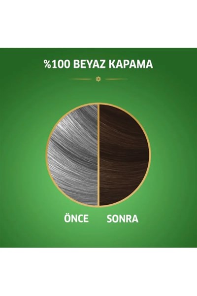 Naturals Saç Boyası Koyu Kestane 3/4 2x Paket