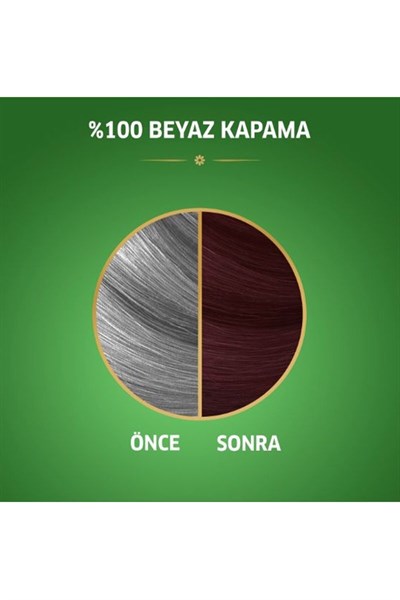 Naturals Saç Boyası Koyu Nar Kızılı 5/45 2x Paket