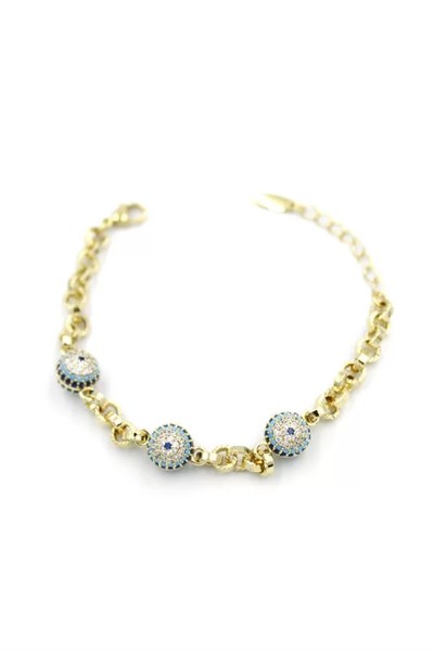 Nazarlı Xuping Vip Bileklik - 14K Altın