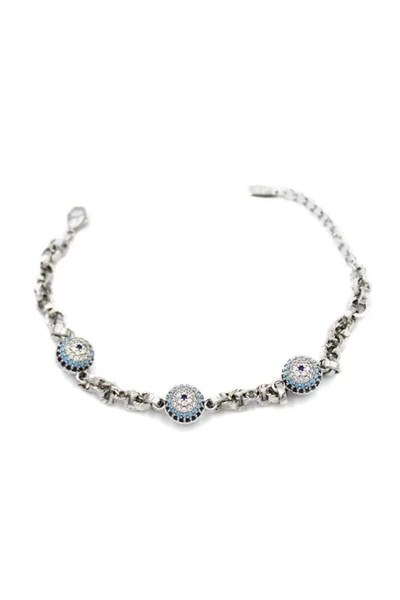 Nazarlı Xuping Vip Bileklik - Gümüş