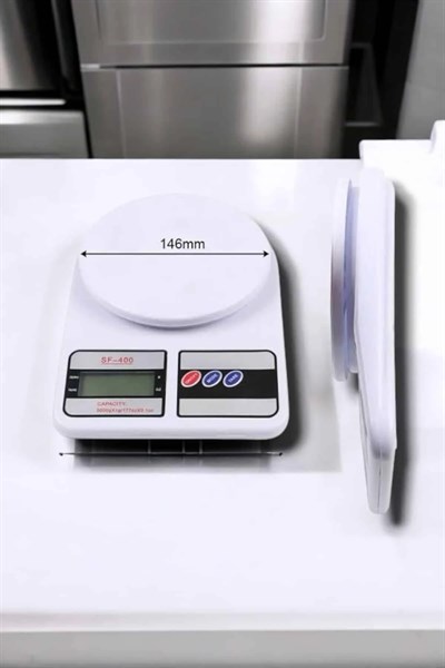 Net LCD Ekran ve Otomatik Kapanma Özelliği ile Uzun Ömürlü Dijital Mutfak Tartısı