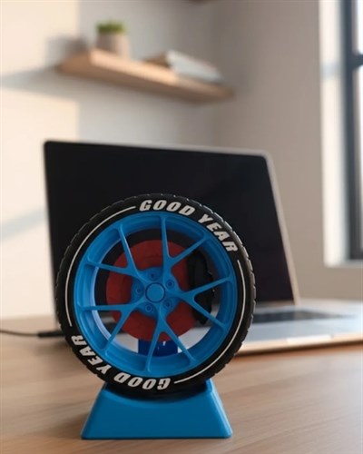 Ofis ve Home Office İçin Jant Temalı Dekoratif Obje