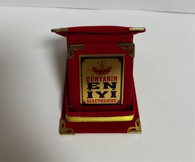 Öğretmenler Gününe Plaket