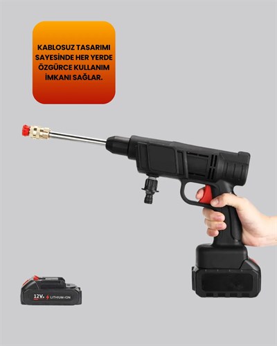 Orijinal 2025 48V Şarjlı Basınçlı Temizlik Tabancası A Kalite Seri