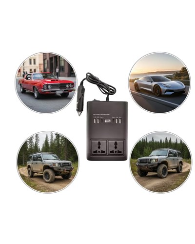 Oto Çakmaklık İnvertörü Çok Amaçlı 150W Elektrik Dönüştürücü