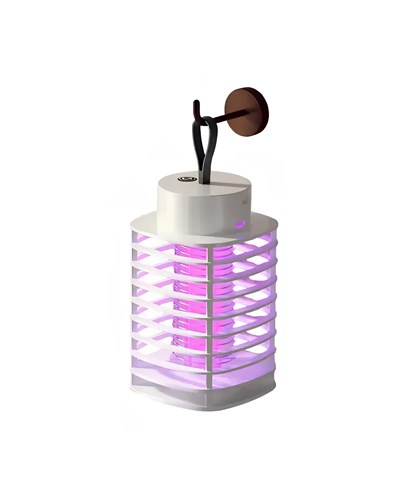 Otomatik Akıllı Sivrisinek Öldürücü Lamba Şarjlı UV Işıklı Sessiz Çalışma Duvara Asılabilir