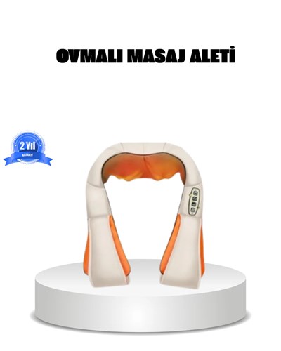Ovmalı Isıtmalı Masaj Aleti – Boyun, Sırt, Omuz, Bel ve Ayak İçin Profesyonel Yoğurmalı Masaj Deneyimi