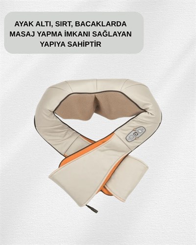 Ovmalı Isıtmalı Masaj Aleti – Boyun, Sırt, Bel, Omuz ve Bacak İçin