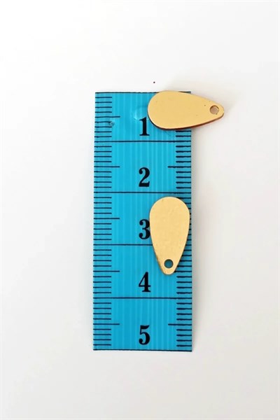 Oya Abiye Bileklik Kolye Pleksi Metalik Plastik Pul Altın Renk 24 gram 150 adet - BNC544