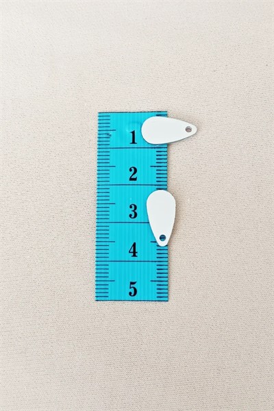 Oya Abiye Bileklik Kolye Pleksi Metalik Plastik Pul Gümüş Renk 8 gram 50 adet - BNC531