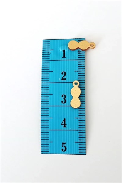 Oya Abiye Bileklik Kolye Pleksi Metalik Plastik Pul Altın Renk 8 gram 100 adet - BNC492