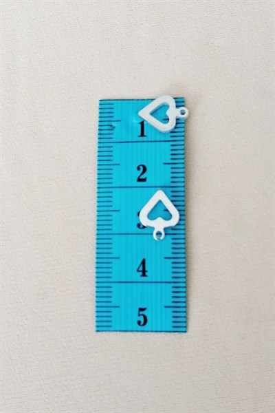 Oya Abiye Bileklik Kolye Pleksi Metalik Plastik Pul Gümüş Renk 8 gram 100 adet - BNC511