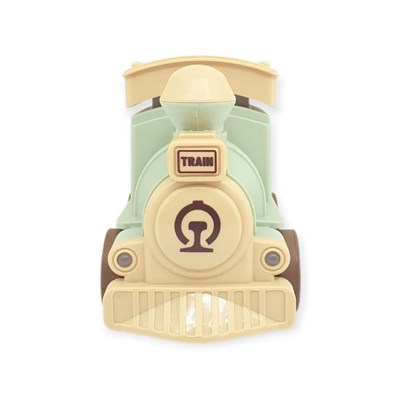 Oyuncak Tren Işıklı Sesli Bas Gitsin 14cm - YEŞİL