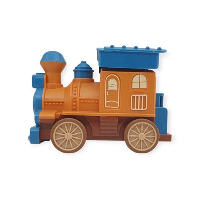 Oyuncak Tren Işıklı Sesli Bas Gitsin 14cm - MAVİ