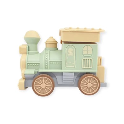 Oyuncak Tren Işıklı Sesli Bas Gitsin 14cm - YEŞİL