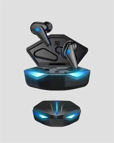 Oyuncu Bluetooth Kulaklık Tam Kablosuz Stereo LED Işıklı