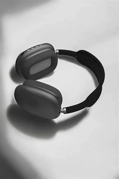 P9 Plus Hi-fi Ses Kalitesi Ayarlanabilir Mikrofonlu Bluetooth Kulaklık Siyah