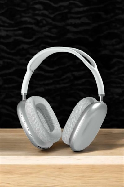 P9 Plus Kablosuz Kulak Üstü Bluetooth Kulaklık Beyaz Mikrofonlu Kulaküstü Kablosuz Kulaklık