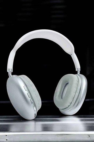 P9 Plus Kablosuz Kulak Üstü Bluetooth Kulaklık Beyaz Mikrofonlu Kulaküstü Kablosuz Kulaklık