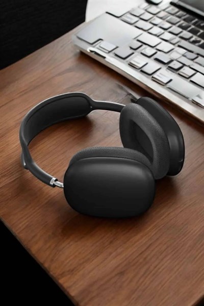 P9 Plus Kulaklık Siyah Bluetooth Bağlantılı Kulak Üstü Kablosuz ANC Özelliği