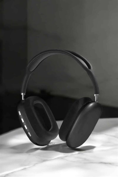 P9 Plus Kulaklık Siyah Bluetooth Bağlantılı Kulak Üstü Kablosuz