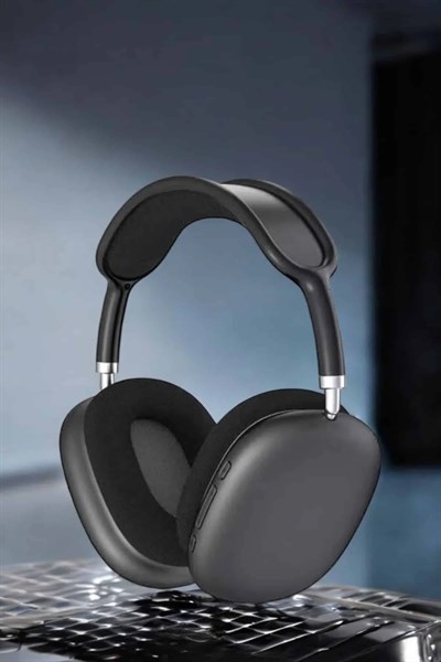 P9 Plus Kulaklık Siyah Bluetooth Bağlantılı Kulak Üstü Kablosuz ANC Özelliği