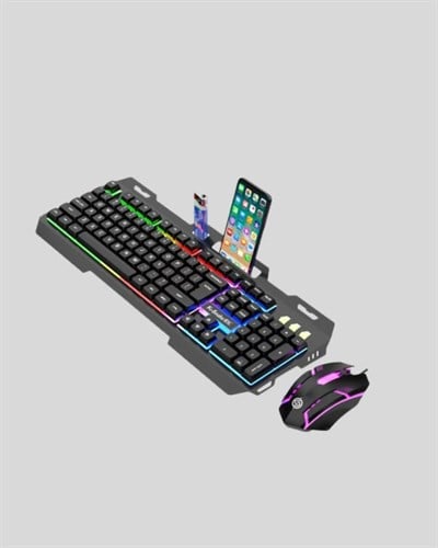 PG8018 LED Aydınlatmalı Mekanik Klavye Mouse – Oyunlarda Üstün Performans