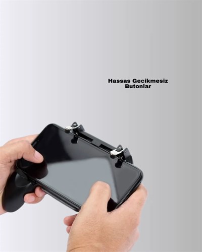 PUBG Mobile Uyumlu Joystick ve Parmak Tetikli Oyun Gamepadi