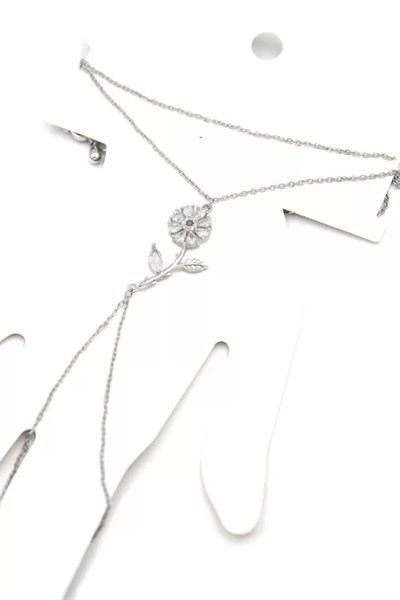 Papatya Şahmeran Bileklik - Gümüş