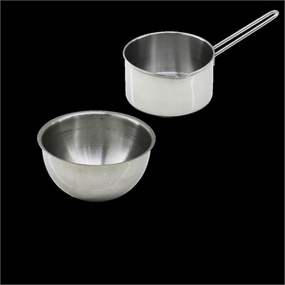 Paslanmaz Çelik 2li Sosluk ve Sütlük Seti (14cm & 17cm)