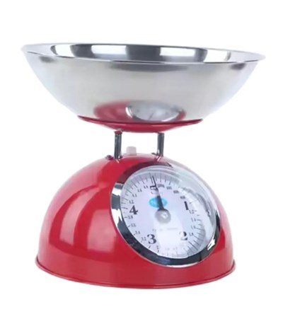 Paslanmaz Çelik 5 kg Kapasiteli Mekanik İnce Ayar Terazi | Hassas ve Dayanıklı Tartım