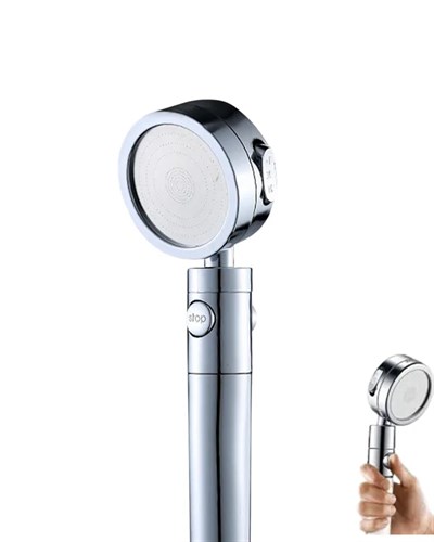 Paslanmaz Çelik Çok Fonksiyonlu El Duş Başlığı – 3 Modlu Püskürtme Seçeneği