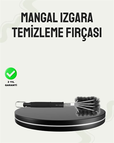 Paslanmaz Çelik Telli Mangal Temizlik Fırçası