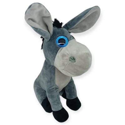 Peluş Cam Gözlü Hayvanlar 25 cm - Eşek