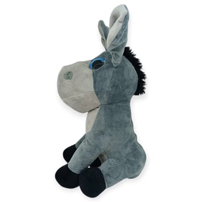 Peluş Cam Gözlü Hayvanlar 25 cm - Eşek