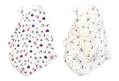 Pierre Cardin 2li Emzirme Örtüsü - Denizci