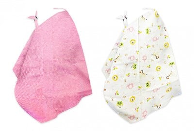 Pierre Cardin 2li Emzirme Örtüsü - Pembe