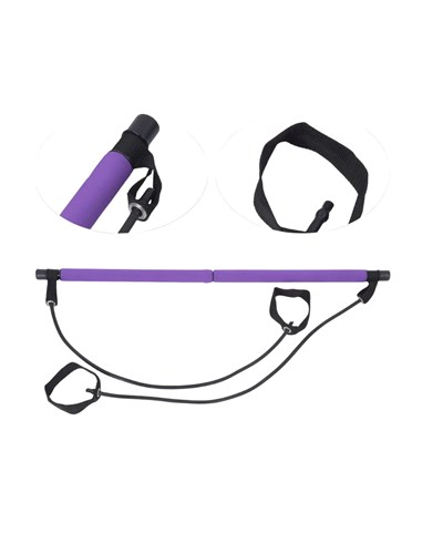 Pilates Bar Direnç Aleti Duruş Geliştirici ve Kas Güçlendirici