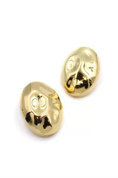 Plaka Küpe - Altın