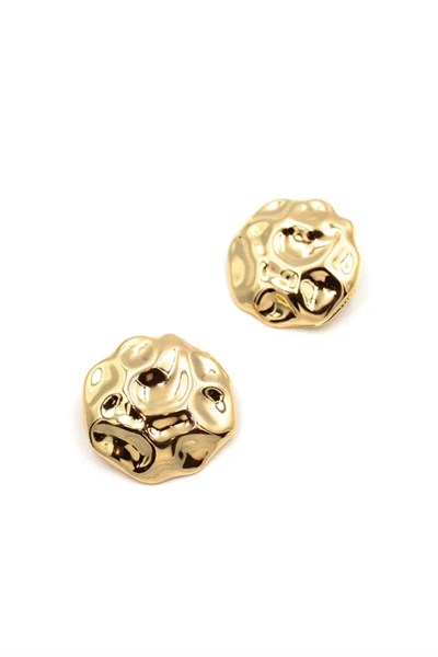 Plaka Küpe - Altın