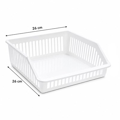 Plastik Çok Amaçlı Organizer 26x26 cm