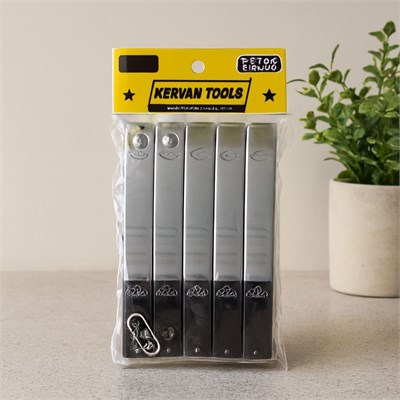 Plastik Krom Kaplama Duşakabin Kolu 10mm x 160mm (4lü)