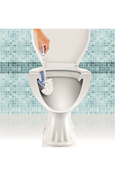 Plastik Softon Klozet Fırça Takımı Royaleks-Tp-336